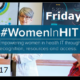 The Friday Five – HIMSS Women in HIT