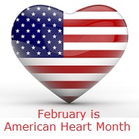 USA Flag Heart