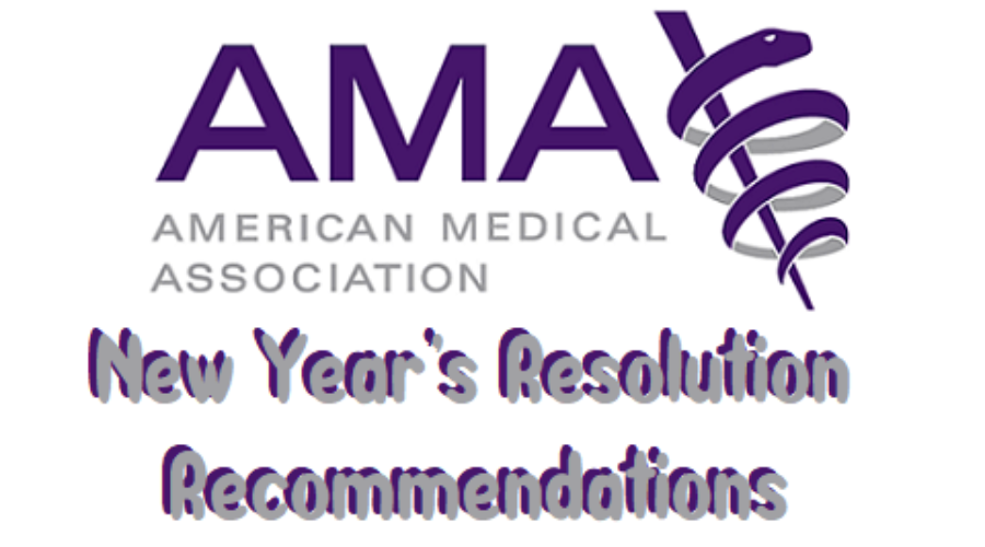 AMA Offers 10 Health Recommendations for New Year