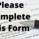 Please Complete This Form