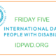 Friday Five – International Day of Persons with Disabilities
