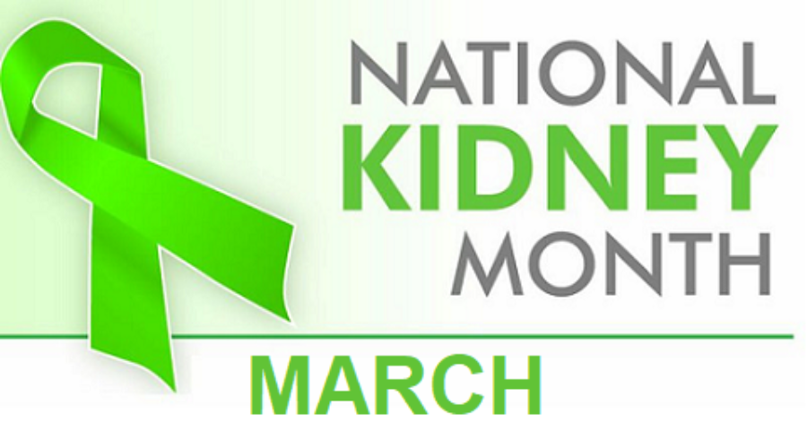 Friday Five: National Kidney Month