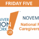 Friday Five – National Family Caregivers Month