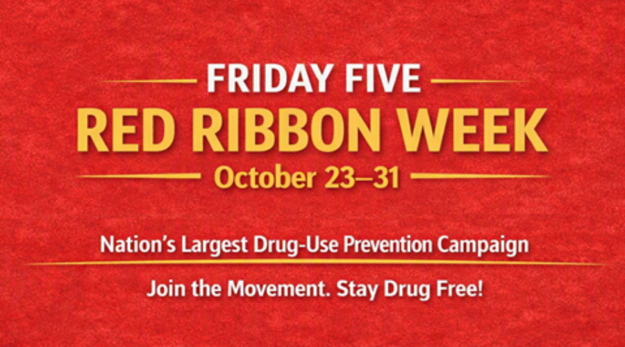 Friday Five – Red Ribbon Week
